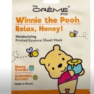 The Crème Shop Winnie the Pooh Relax, Honey! Moisturizing Sheet Mask - Yellow